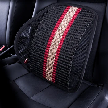 

Mesh Lumbar Back Support Cushion pillow Adjustable Breathable seat Cushion for Car Seats Office Chair home Drivers cushion cool