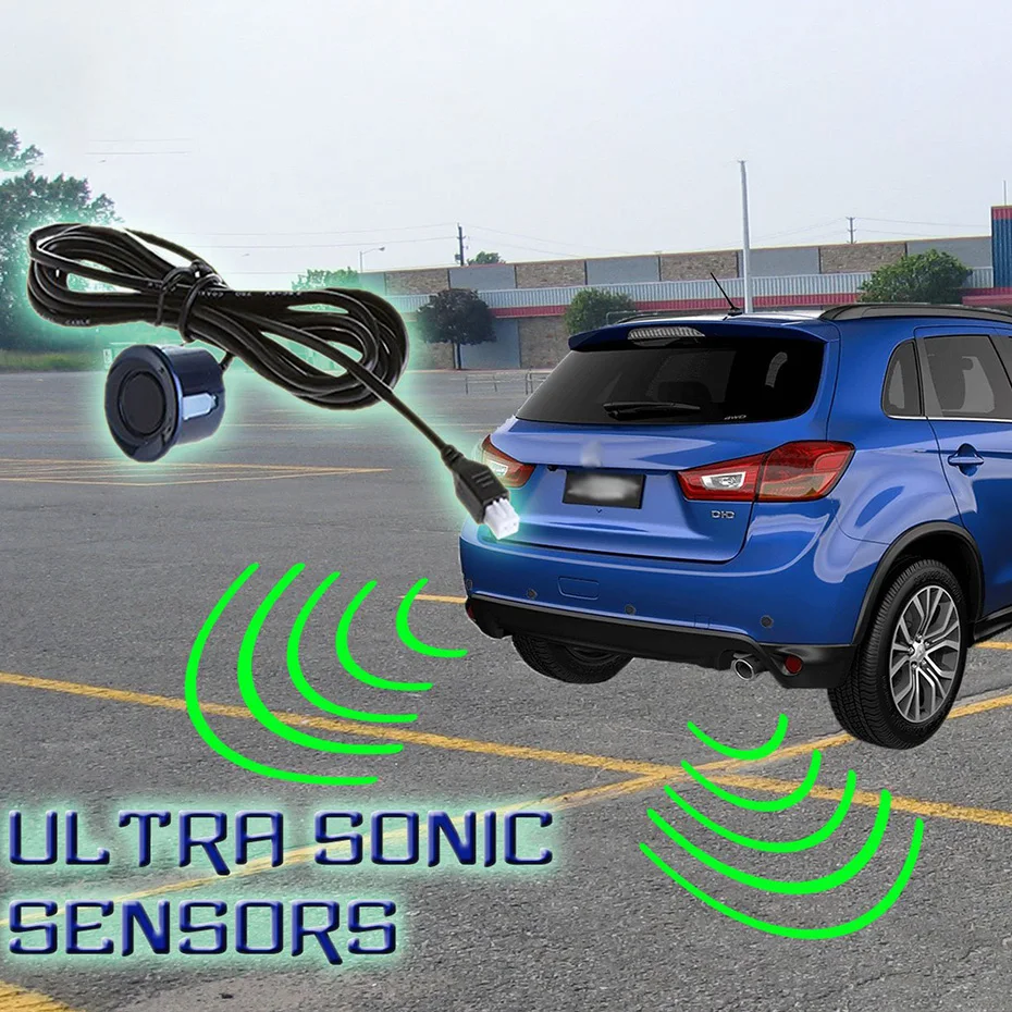 Omnibearing автомобильная Система помощи при парковке, цифровой ЖК-дисплей, автомобильная система заднего вида, система радара заднего вида, комплект звука с