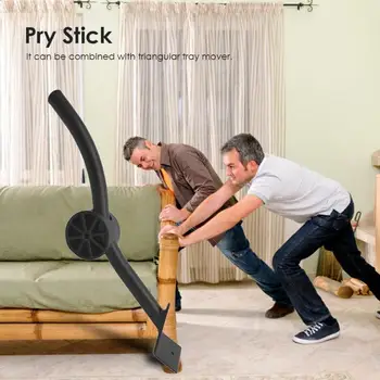

Heavy Furniture Lifter Mover Transport Portable Moving Lift Move Pry Stick