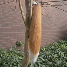 Японское аниме специи и Волк Косплей Реквизит Холо хвост уши лиса заколки «кошачьи ушки» повязка на голову Хэллоуин костюм Ника Уайльда хвост с ушками