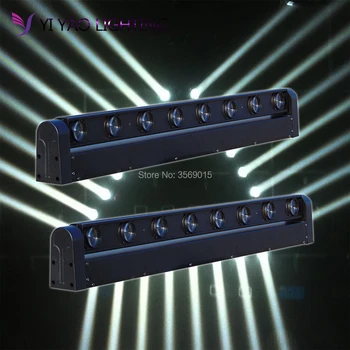 

2pcs/lot LED 8*12w RGBW CREE Beam 8 Eyes Mini DMX512 Moving Head Light