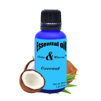 

Vicky&winson Coconut aromatherapy essential oils orgnic virgin coconut oil 100% natural coconut skin care hair care oil VWXX24