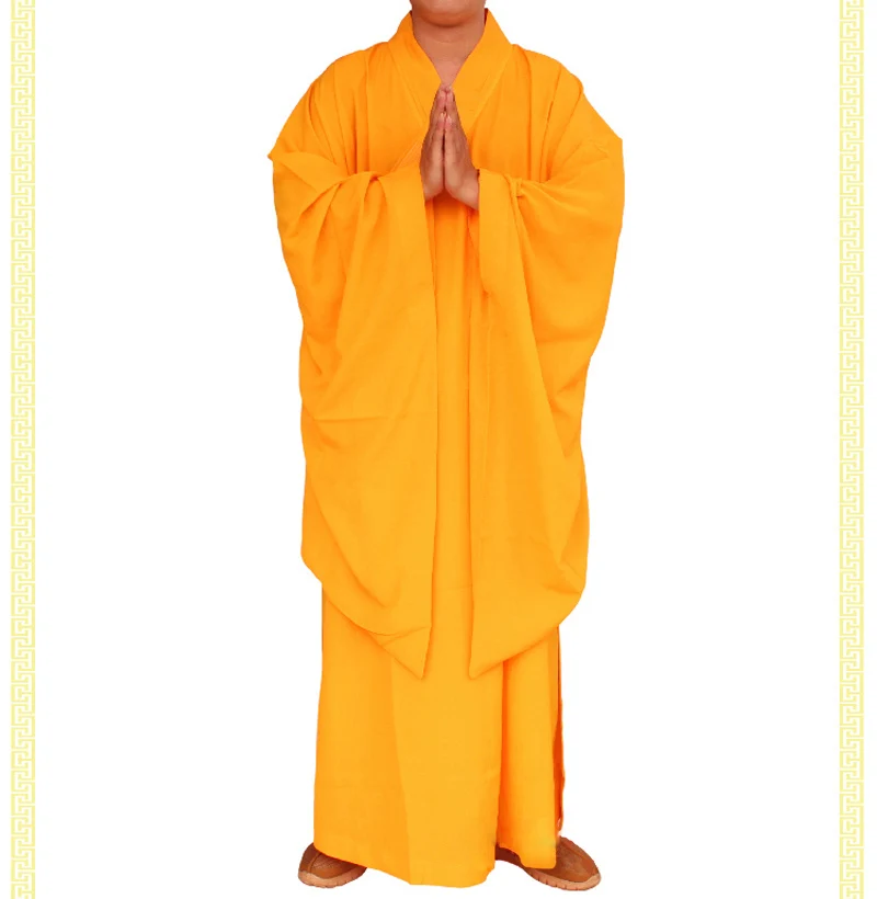 3 вида цветов Шаолинь костюм буддийский халат дзен одежда Буддизм медитации монах Медитация одежда лежал буддийские комплект одежды
