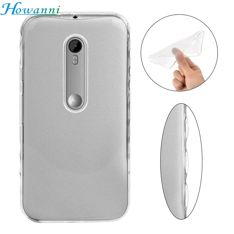 Howanni Soft Case For Motorola Moto G3 Case Cover Silicone Back Cover