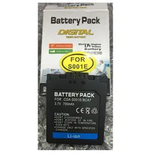 CGA-S001E lithium batteries pack S001E Digital camera battery CGA S001E For Panasonic Lumix DMC-F1 DMC-F1B Lumix DMC-FX5EG-S