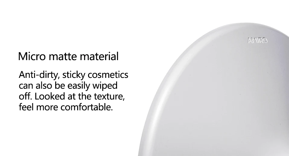 Xiaomi AMIRO AML004 Makeup Mirror Rechargeable Brightness Adjustable LED HD Makeup Daylight Mirror Mijia Makeup Mirror Cosmetics18