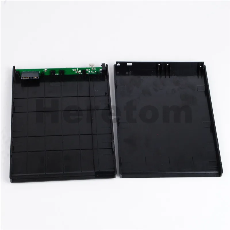 Heretom тонкий ABS USB 2 0 SATA к 12 7 мм Внешний оптический привод чехол для CD DVD ROM корпус