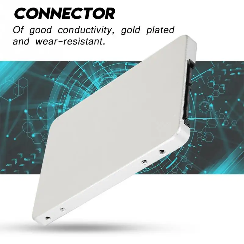 M.2 NGFF SATA SSD до 2,5 дюймов SATA адаптер карты Серебряный Внешний чехол из алюминия высокого качества