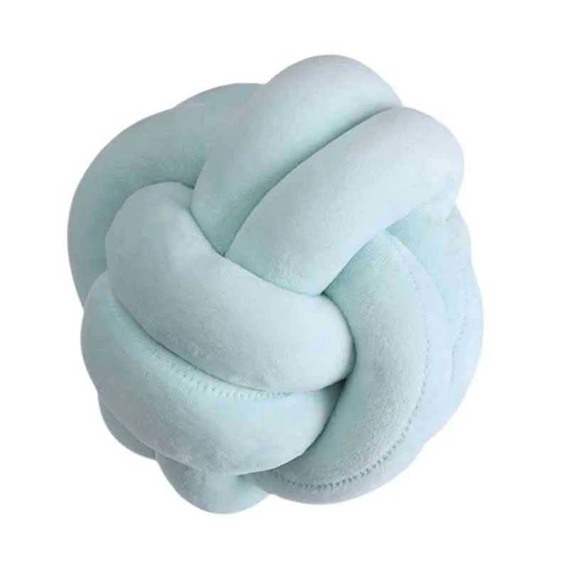 

Nordic Knau Ball Funny Pillow Knot Simple Knot Round Pillow Fashion Soft Solid Pillow For Living Home