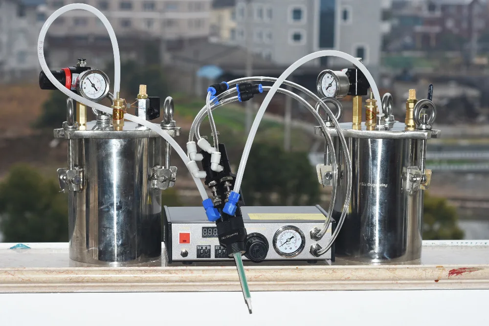 

Automatic Dispenser &stainless steel pressure tankthimble style double liquid dispensing valve
