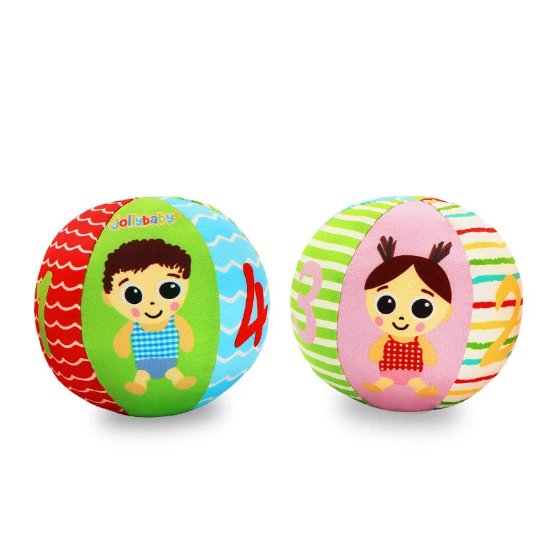 Baby Toys Boy Girl Animal Ball Soft Stuffed Toy Balls Baby Rattles