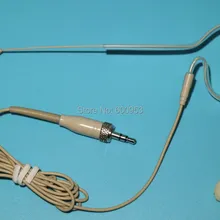 Профессиональная гарнитура с микрофоном w/3,5 мм закручивающаяся Крышка для Sennheiser Беспроводной один микрофон бежевый SE-A002