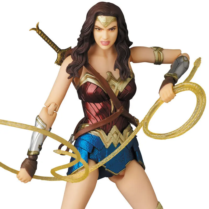 DC Justice League Super Hero MAFEX MAF Batman 056 Flash 058 Wonder Woman 048 Супермен 057 Человек-паук 047 фигурка игрушка кукла
