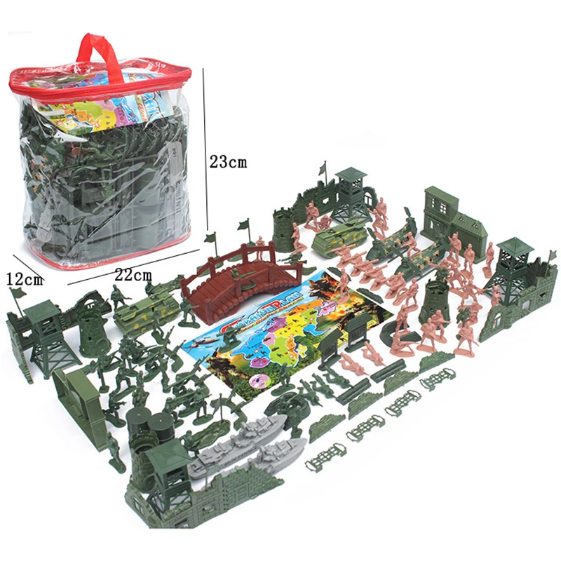 Военная игрушка Солдат Второй мировой войны, модель 130 штук, 4 см, специально подготовленная для детей, для военного хобби, подарочная упаковка для детей