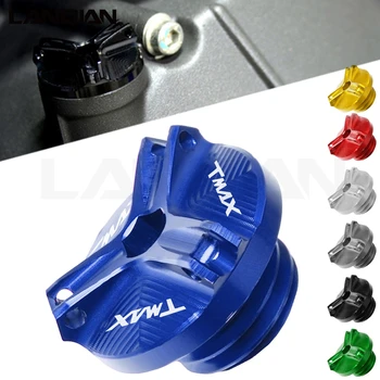 

Motorcycle Engine Oil Filter Cup Plug Cover Screw For YAMAHA TMAX530 TMAX T-MAX 530 SX/DX 2017 2018 CNC Aluminum Accessories