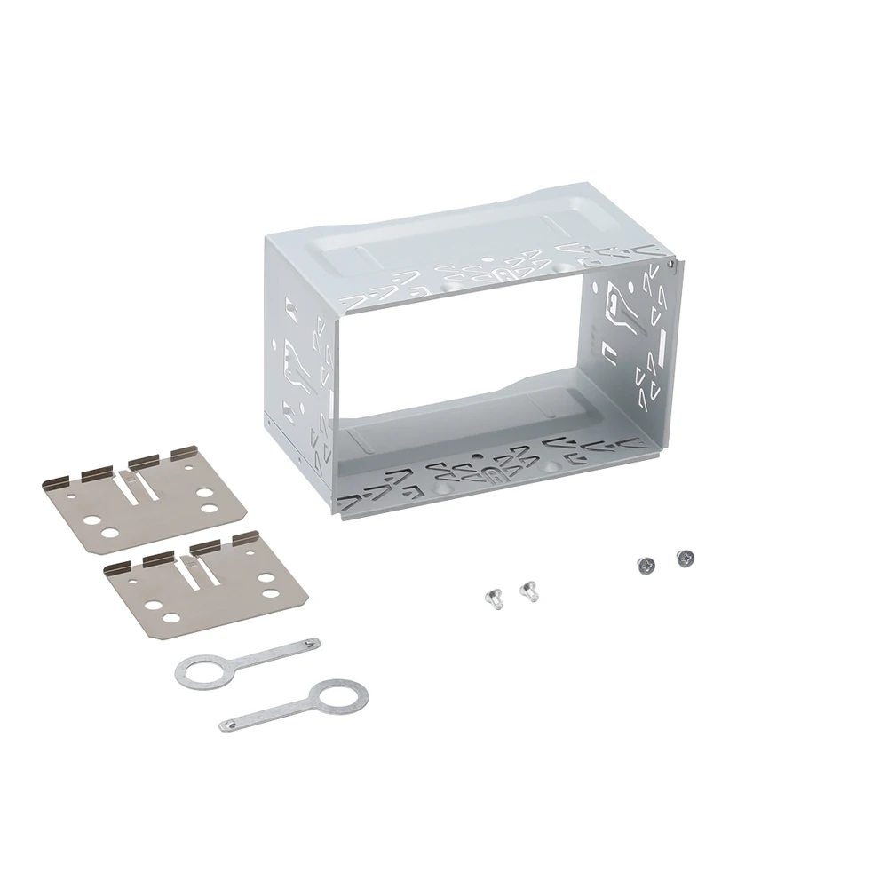 

Universal 2 Din Fitting Kit Radio Head Unit Installation Frame Universal DOUBLE DIN Fitting Kit Car Radio Player Case