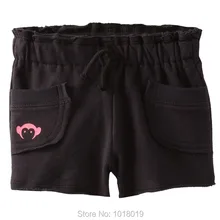 Качественная одежда из чесаного хлопка для маленьких девочек Детские шорты, штаны новинка года, летние пляжные повседневные штаны для девочек детская одежда