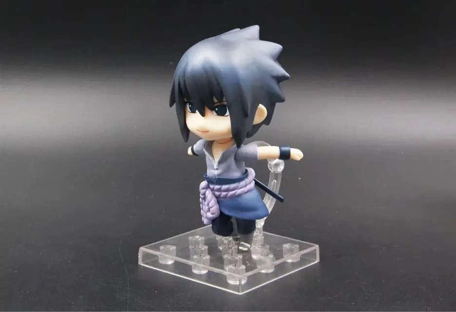 

Anime Naruto Uchiha Sasuke Nendoroid 707 Action Pvc Figure Model Doll Toys Gift