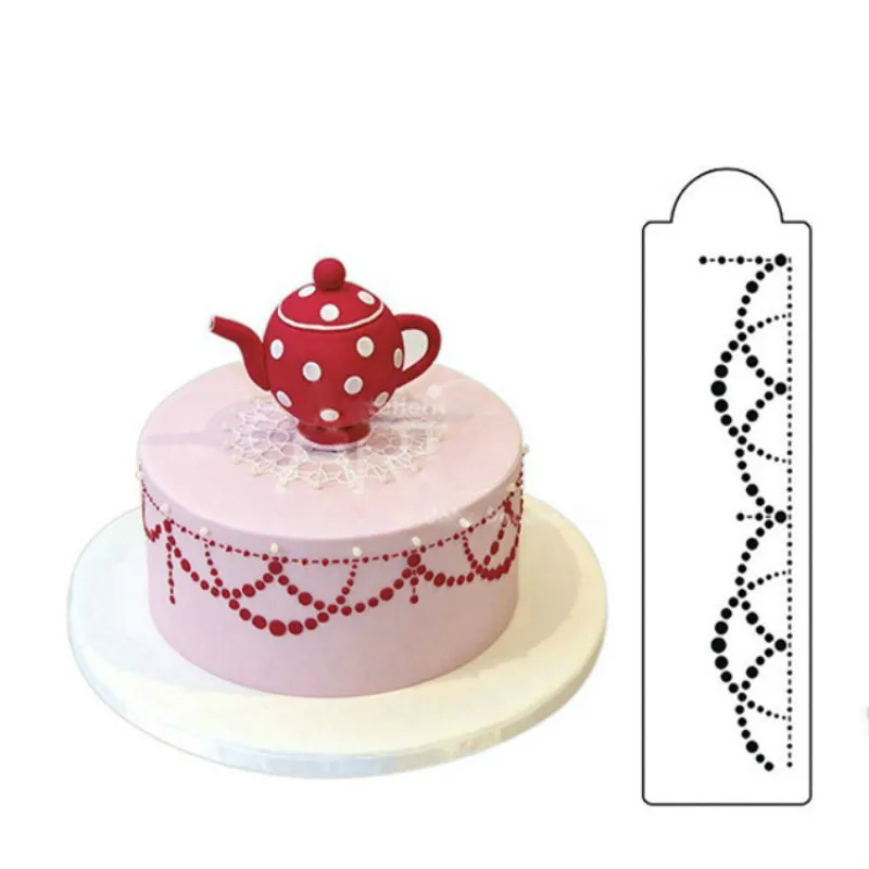 Bakeware Pastry Tools Lace Stencil Cake Side Stencil Template Border Decorating Indian Cake Decorating Tools Pastry Tools Indian Cakesdecorating Cake Tools Aliexpress