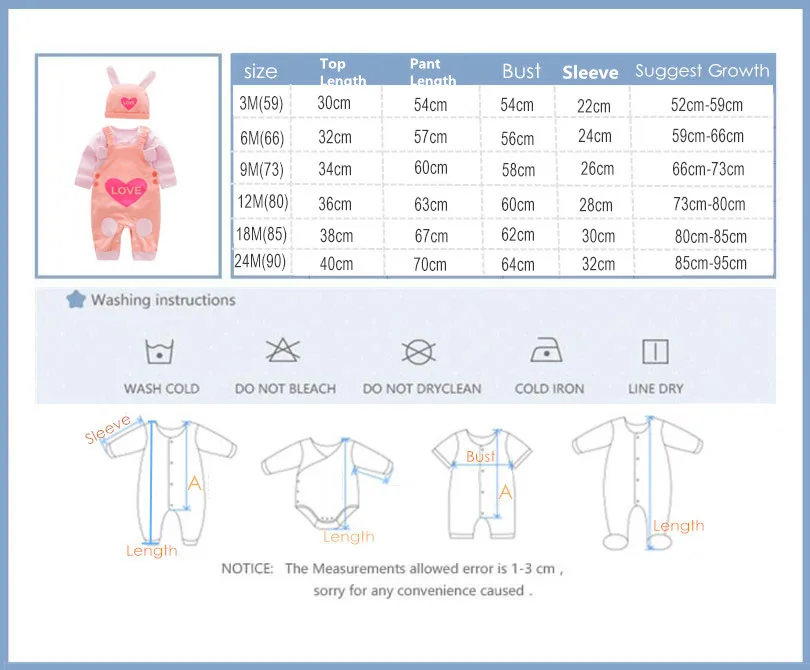 Новые детские комбинезоны на весну и осень, Детские комплекты из 3 предметов, комбинезоны для девочек, хлопковая шапка с длинными рукавами, Одежда для новорожденных мальчиков