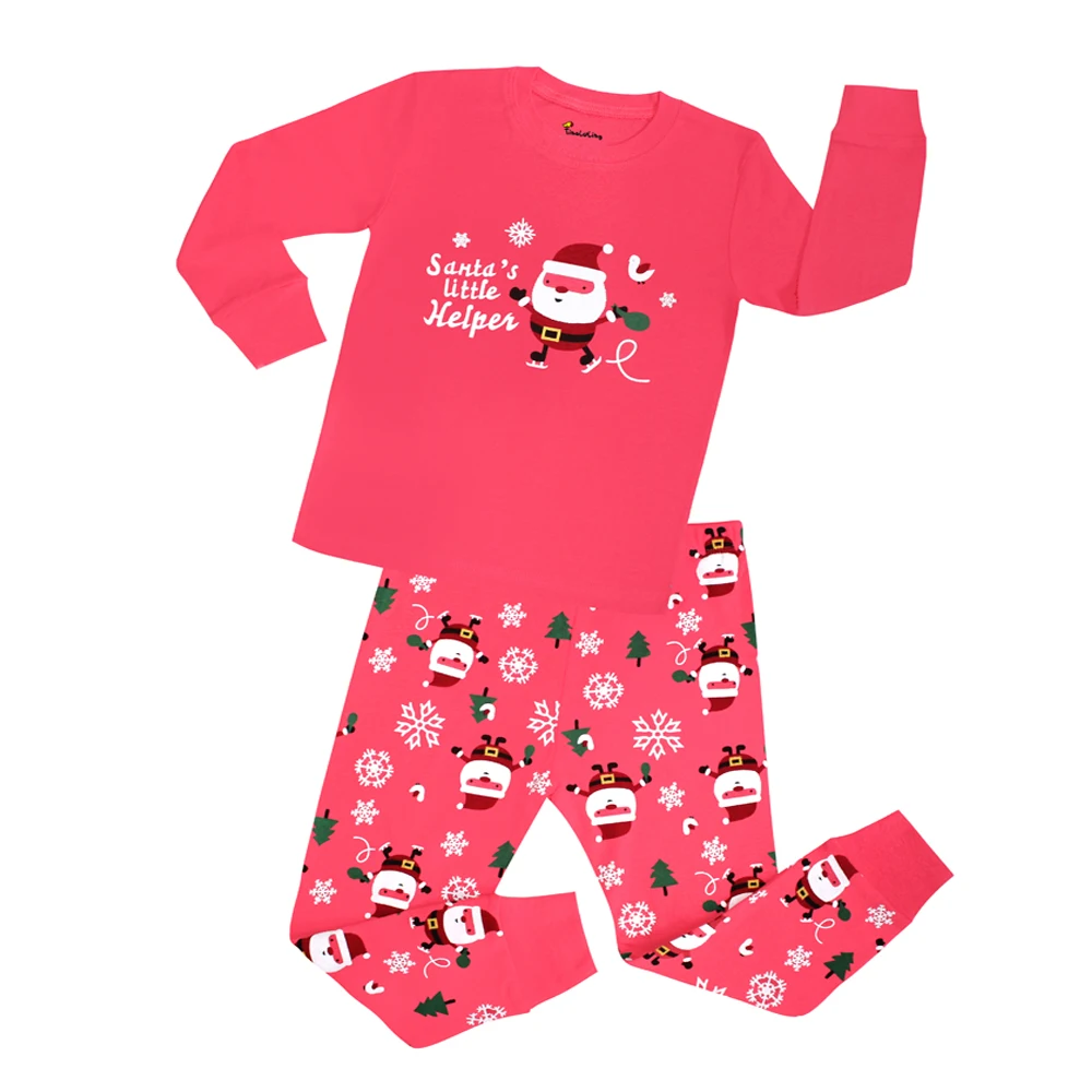 22 дизайн детский фонарь рыбы детская одежда для сна с рисунком Рождественская Пижама с изображением животных для мальчиков и девочек, пижамные комплекты детские пижамы Размеры От 2 до 8 лет - Цвет: NO50