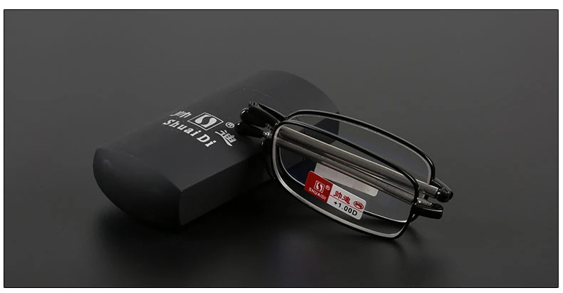 

2019 [radio Antenna Glasses] Foldable Frame Stretchable Legs New Style Rigid Alloy Reading Glasses +1 +1.5 +2 +2.5 +3 +3.5 +4