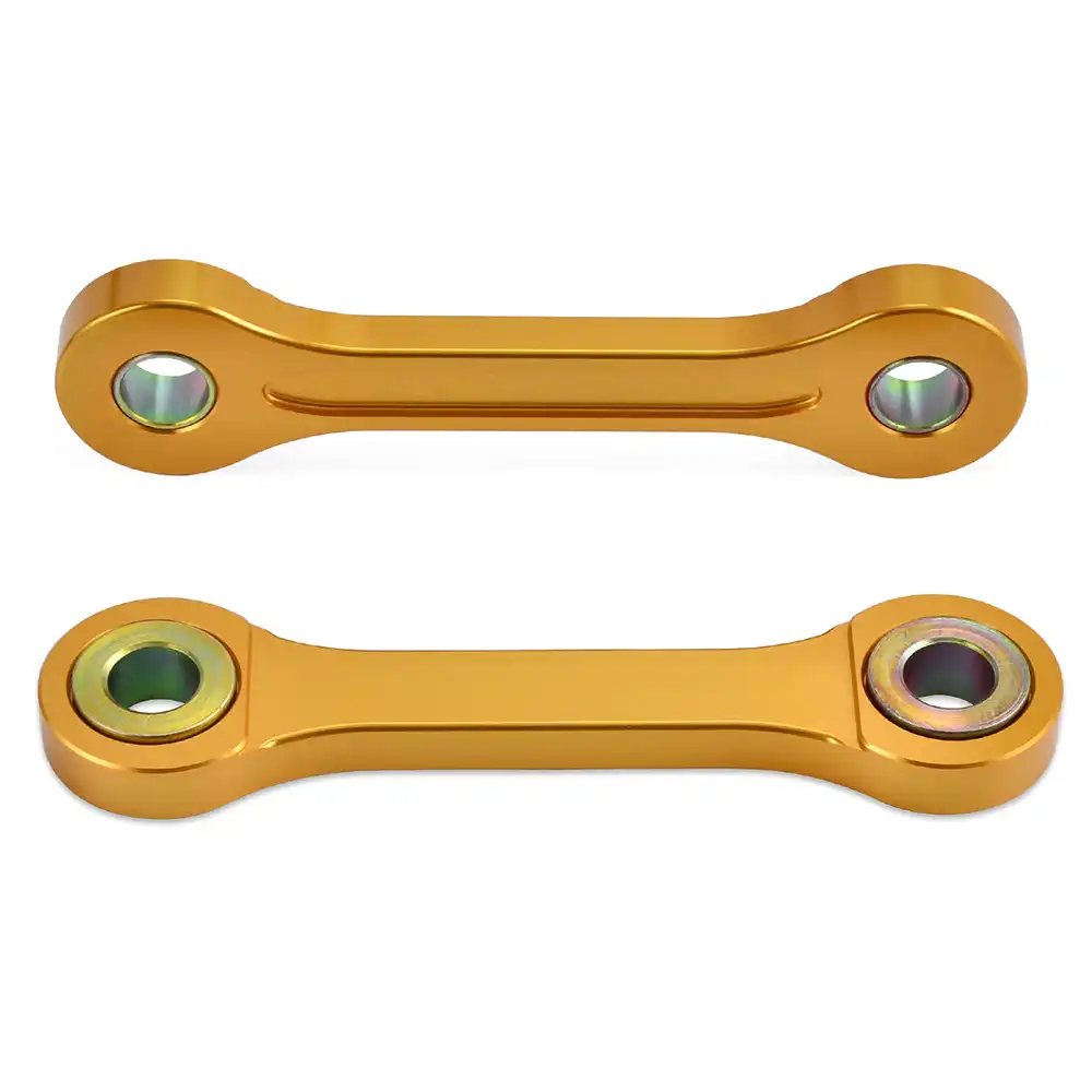 Nicecnc Gold Rear Lowering Links Lower Kit 7CM Replace Suzuki DRZ400,Kawasaki KLX400 2000-2019,2015 2016 2017 2018