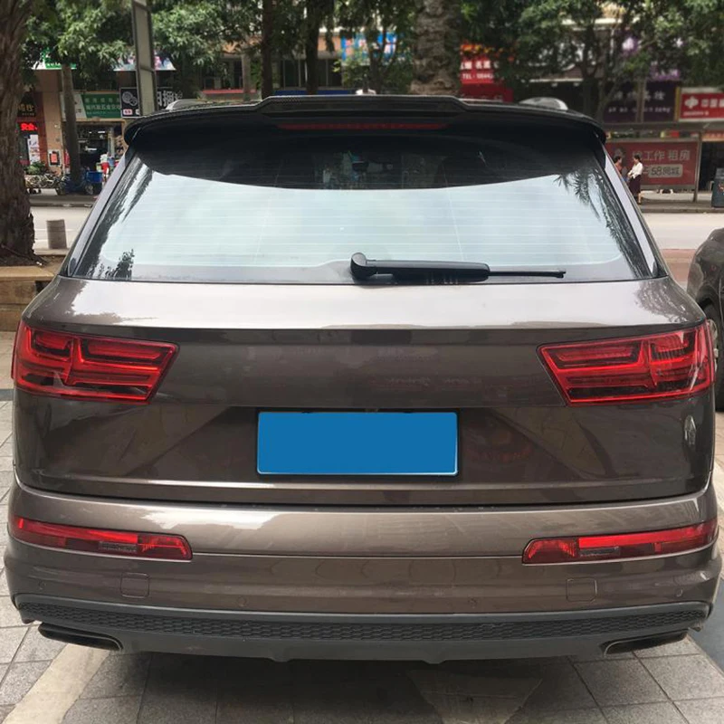 Автомобильный задний спойлер крыло багажника для Audi Q7 SLINE SQ7 SUV 4 Door 2016 2018