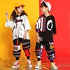 Kids Loose Shirt Pants Shorts Hip Hop costumes Clothing Outfits Dance Costumes for Girls Boys Ballroom Dancing Streetwear 1