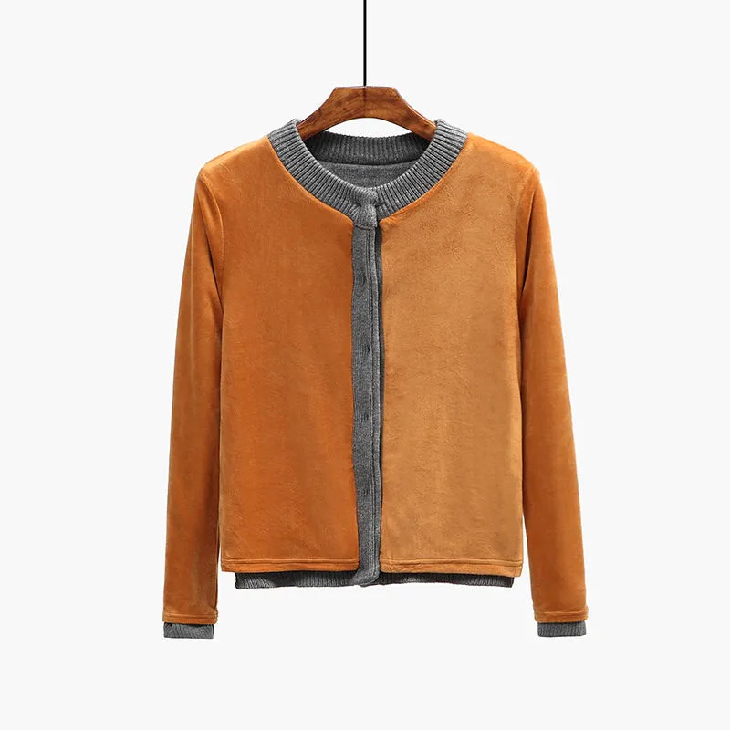 Autumn-Winter-Knitted-Sweater-Cardigan-Women-Coat-Plus-Velvet-Warm-Thicken-Sweater-Coat-Long-Sleeve-Slim