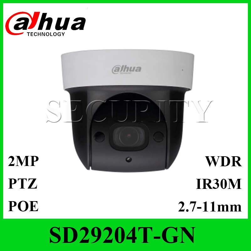 Dahua SD29204T GN Оригинальная английская версия 2MP ptz poe камера 4X оптический зум
