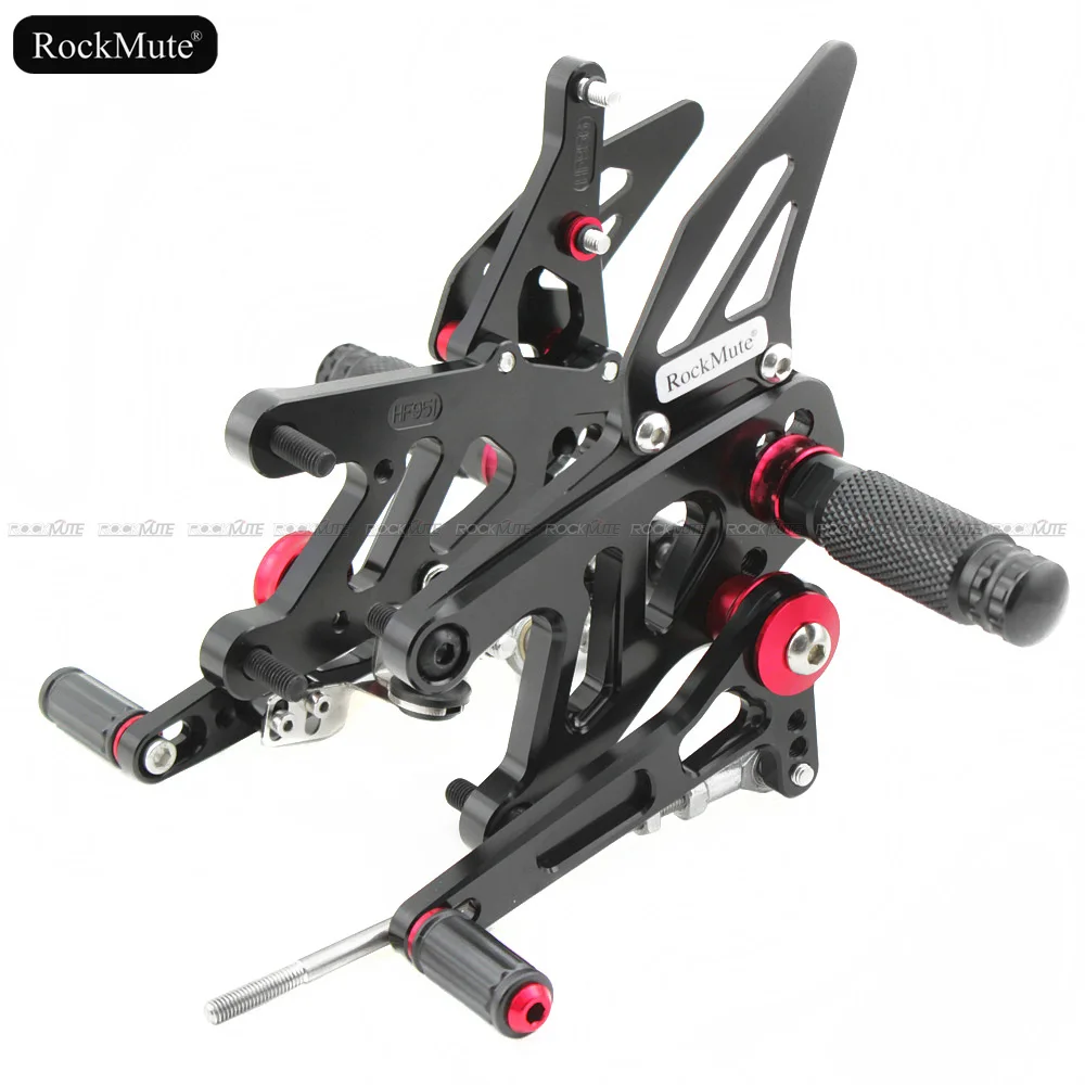 

For Aprilia RSV4(R/FACTORY)APRC ABS 2013 2014 2015 2016 2017 Motorcycle CNC Adjustable Rear Set Rearsets Footrest