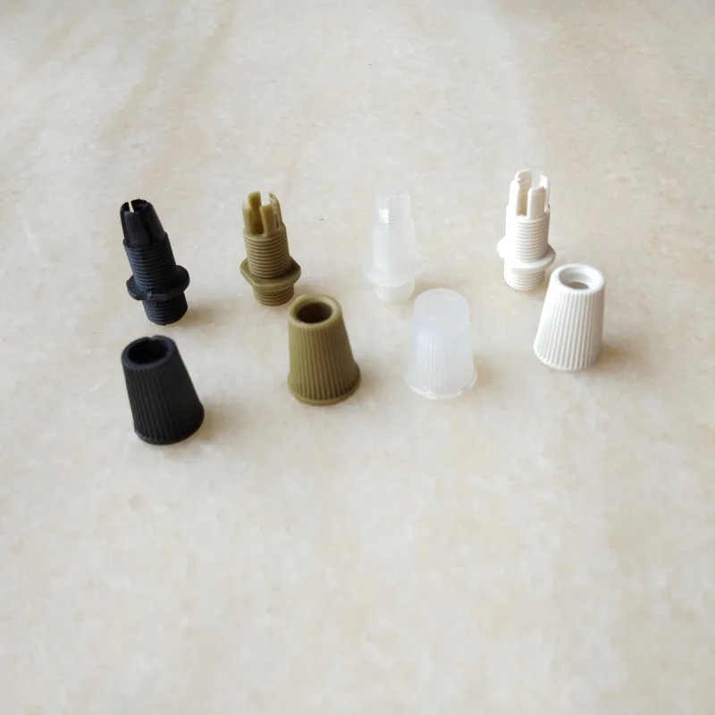 10pcs M10 Thread Plastic Cable Grips Lockers Wire/Cable Glands Connectors Fasteners DIY Hanging Lighting Accessories