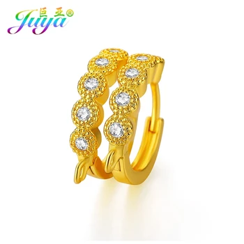 

Women Fashion Dangle Pearls Earrings Making Material Cubic Zirconia Copper Earrings Connector Fastener Hooks Clasps Accessories