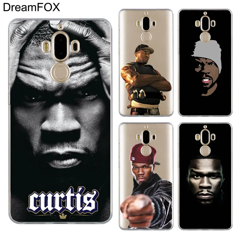 DREAMFOX M365 50 Cent Мягкий силиконовый чехол из ТПУ для huawei mate Nova 2 9 10 20 30 Lite Pro Plus |
