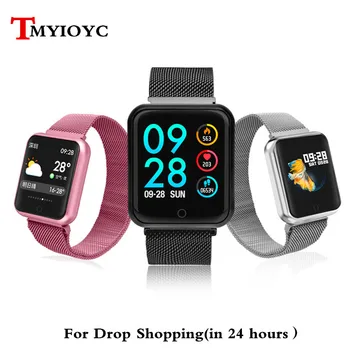

2019 P70 IP68 waterproof smart watch heart rate blood pressure monitoring fashion sports fitness multi-sports mode smart watch