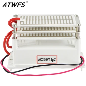 

ATWFS Air Purifier Ozone Generator 220V 18g/h 130W Ozonator Clean Fresh Air Ozonizer Cleaner home Sterilizer Remove Formaldehyde