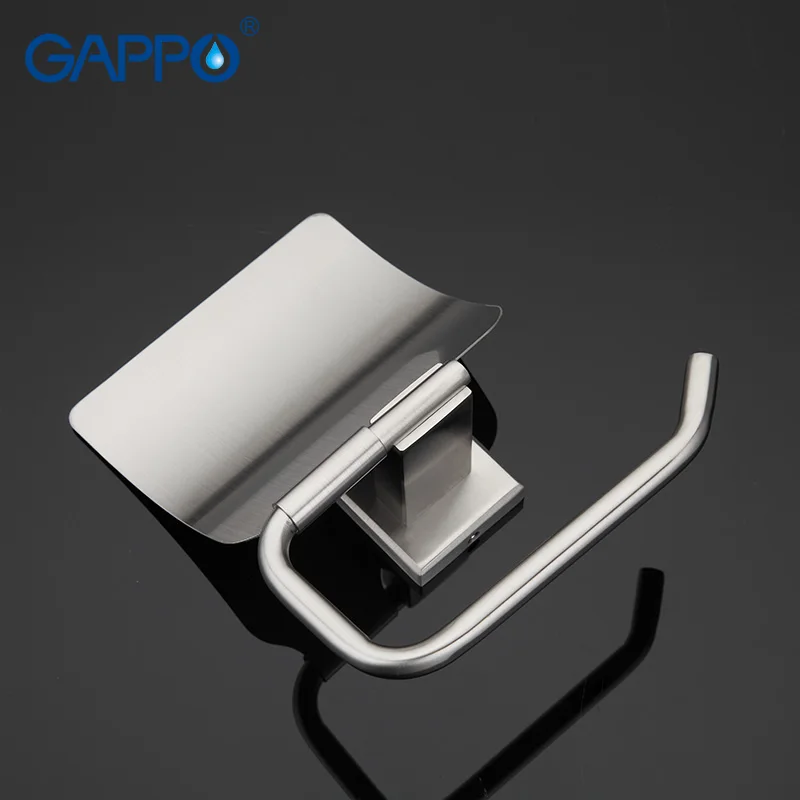 GAPPO высокое качество настенное крепление крышка из нержавеющей стали держатель туалетной бумаги Цинк-сплав монтажное сиденье аксессуары для ванной комнаты g1703