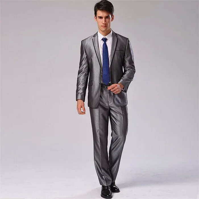 Пиджак+ брюки+ галстук+ платок) Мужской костюм Блейзер хлопковый брендовый Дизайнерский Костюм для работы, свадьбы строгие блейзеры CBJ-F1316