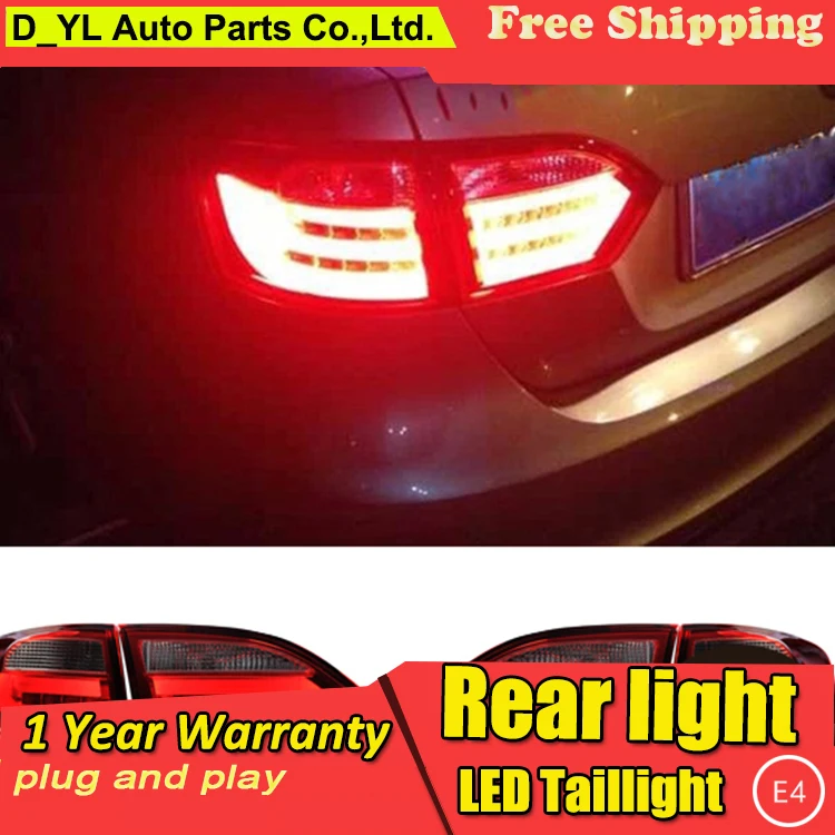 D_YL автомобильный Стайлинг для Volkswagen vw Jetta MK6 задние фонари 2011 2012 2013 2014