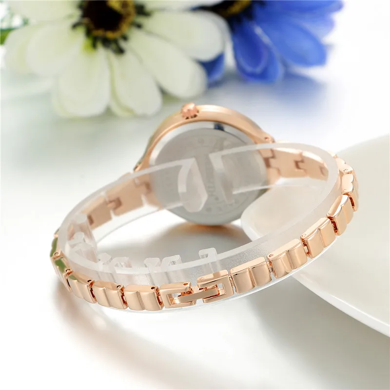Lancardo Fashion Rose Gold Women Watches 2018 Simple Ultra Thin Quartz Watch Woman Elegant Dress Ladies Watch Hot Montre Femme