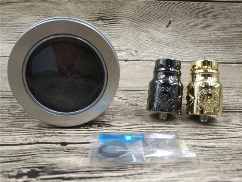 Новый X comp lyfe стиль RDA 24 мм Диаметр подходит для 510 резьбы перестраиваемая