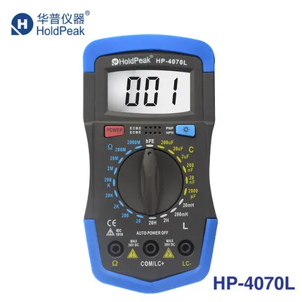 Цифровой измеритель сопротивления, емкости и индуктивности LCR HP-4070L