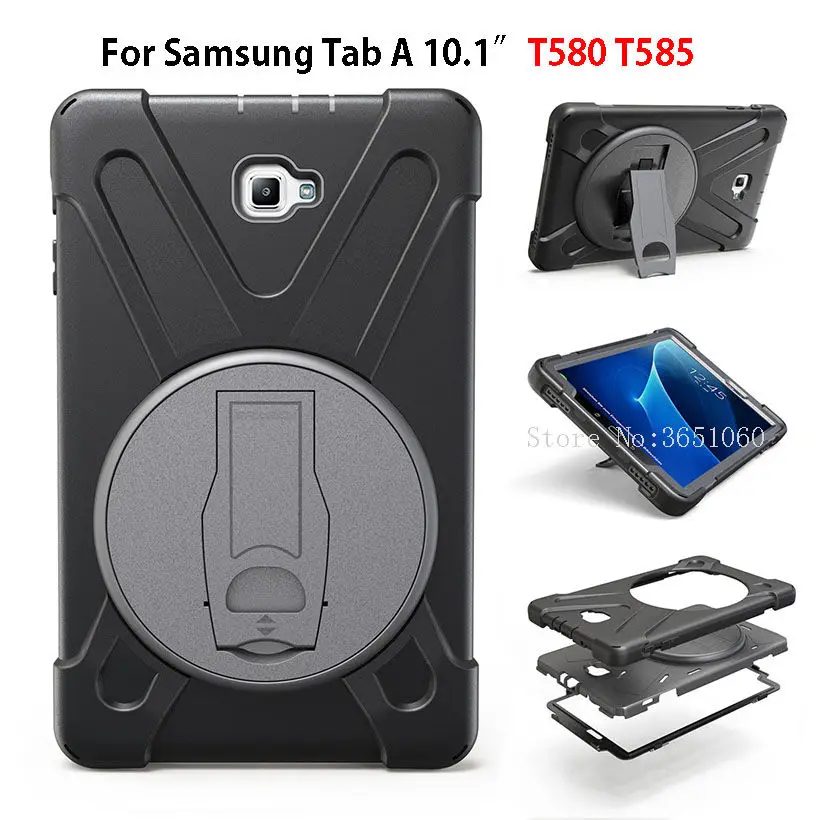 Противоударный чехол для Samsung Galaxy Tab A A6 10 1 дюйма 2016 T585 T580 | Компьютеры и офис
