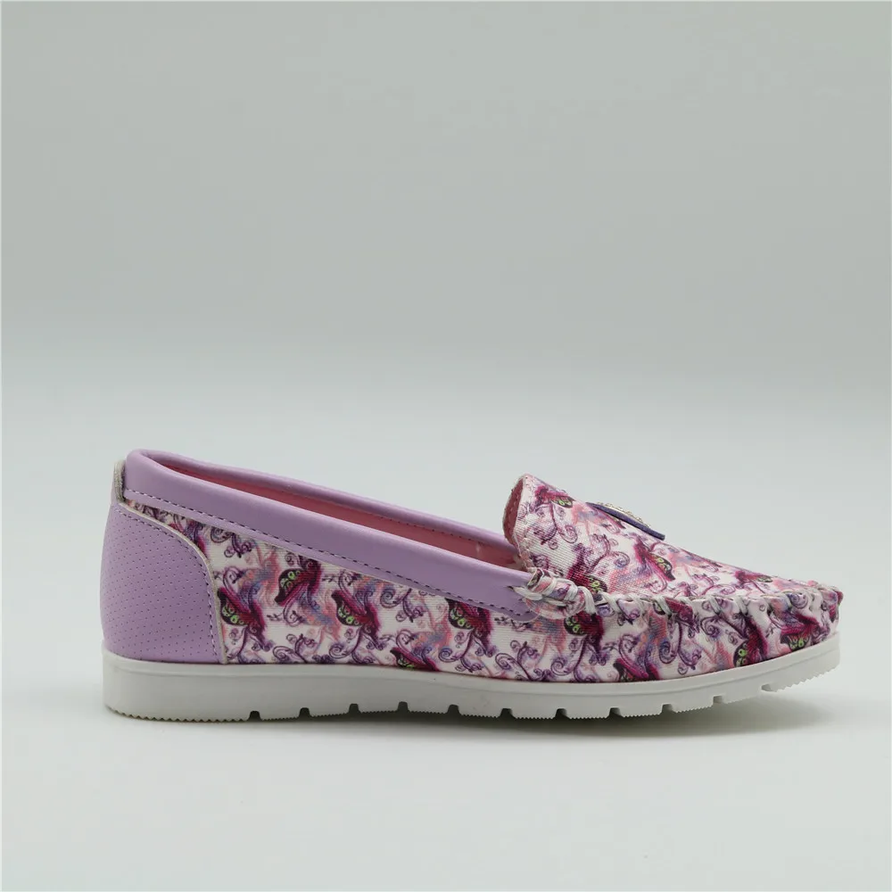 Apakowa/Повседневная обувь принцессы для девочек; сезон весна-осень-лето; Лоферы для девочек; детские мокасины; детская обувь на плоской подошве для девочек