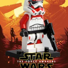 100 шт./партия, Пробуждение силы, фигурки, совместимые с S IMPERIAL SHOCKTROOPER, Галактическая Империя, боевой блок, детские игрушки