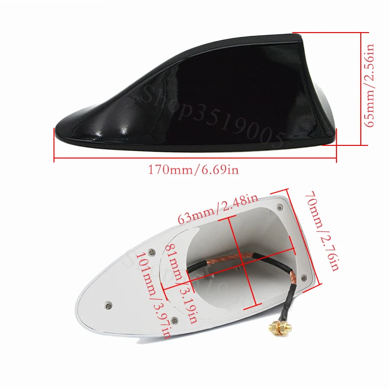 Автомобильные сигнальные антенны плавник акулы аксессуары для антенн для Skoda Fabia combi Octavia RS Scout KAROQ Superb 2 3 4 аксессуары