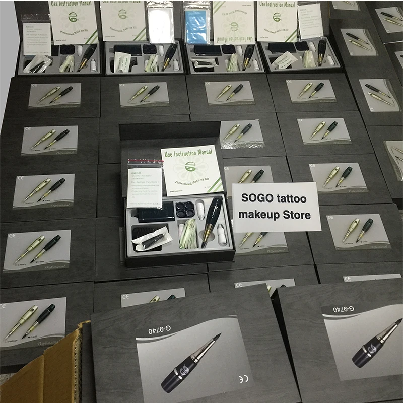 1 комплект G 8650 оригинальный тайваньский Перманентный набор для макияжа тату