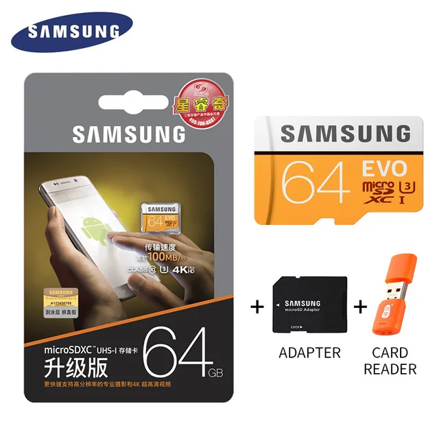 Special Offers SAMSUNG 100Mb/s Micro SD Card 64GB 256GB 128GB 32GB Memory Card Class10 U3 Flash TF Microsd Card for Phone with Mini SDHC SDXC Special Offers SAMSUNG 100Mb/s Micro SD Card 64GB 256GB 128GB 32GB Memory Card Class10 U3 Flash TF Microsd Card for Phone with Mini SDHC SDXC