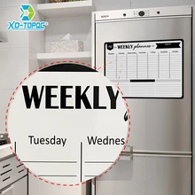 Магнитная доска A3 еженедельник ежедневник Сообщение Белая доска магнит на холодильник офис кухня холодильник доска для рисования для заметок